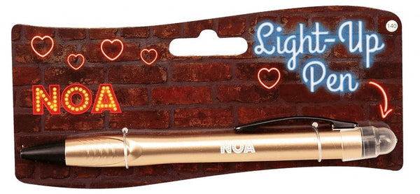 balpen Light-Up Noa junior goud