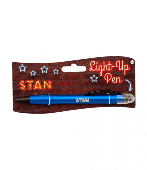light up pen Stan junior donkerblauw