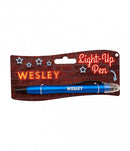 light up pen Wesley junior donkerblauw