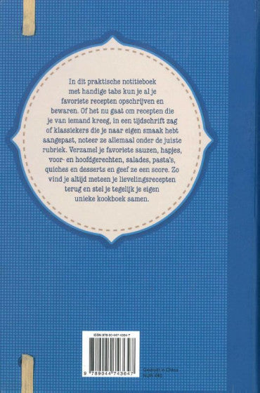 Notitieboek - Mijn Recepten