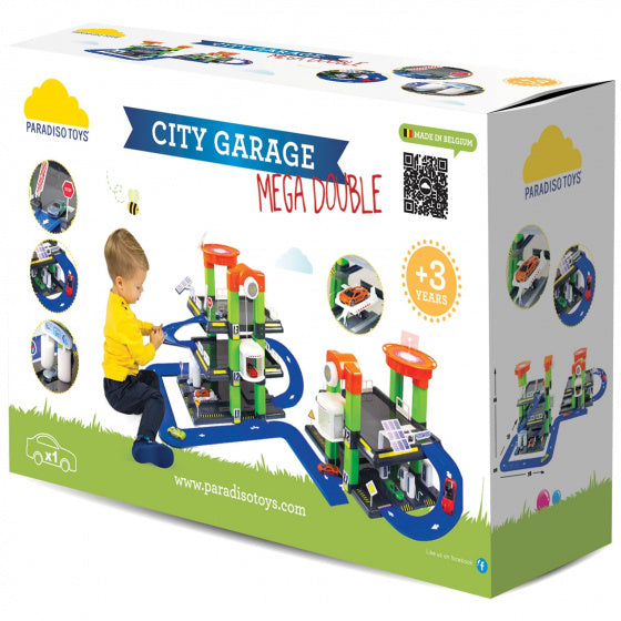 speelset garage Double Mega City junior 116 cm