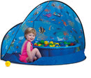 speeltent met ballenbak 50 ballen 120 x 80 cm blauw