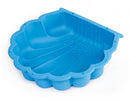 zandbak Schelp 87 x 78 x 18 cm blauw met hoes