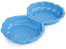 zandbak met deksel Schelp 102 x 88 x 20 cm blauw-S