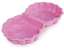 zandbak met deksel Schelp 87 x 78 x 18 cm roze