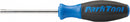 spaaksleutel SW-16.3 intern 4,7 mm staal zwart/blauw