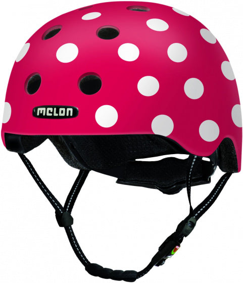kinderhelm Urban Active junior 52-58 cm roze/wit mt M/L