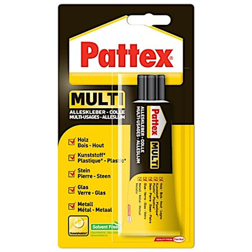 alleslijm Multi 20 g zwart/geel