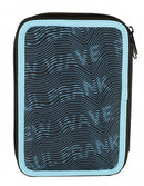 etui New Wave junior 20 cm polyester blauw 27-delig