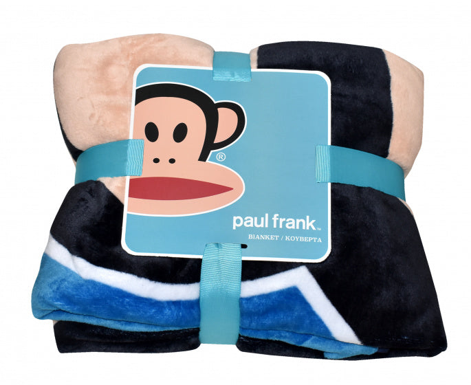 fleece deken junior 150 x 200 cm donkerblauw