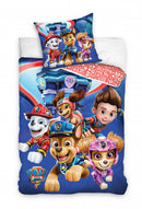 dekbedovertrek Paw Patrol 140x200/65x65 cm navy