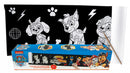 krasposter Paw Patrol junior 30 x 200 cm karton zwart