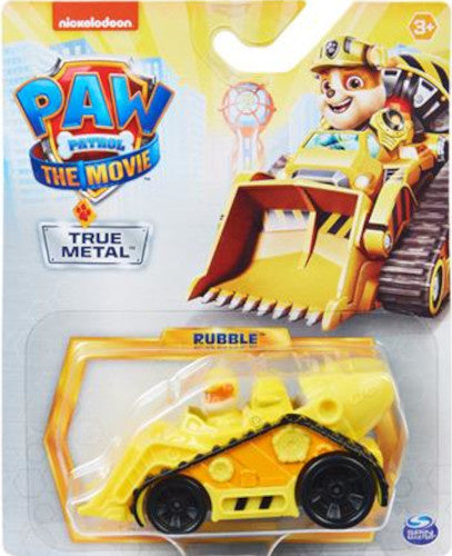voertuig Paw Patrol Rubble junior 1:55 staal geel