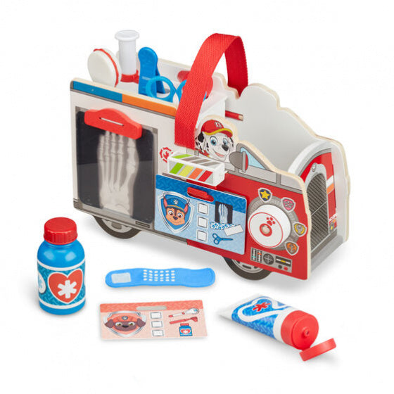 ambulance Paw Patrol junior 30 x 34,3 cm hout