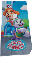 badlaken Paw Patrol 70 x 140 cm katoen groen/grijs