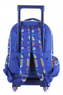 trolley rugzak junior 23 liter 45 cm polyester blauw