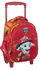 trolley rugzak Paw Patrol 8 liter softcase rood