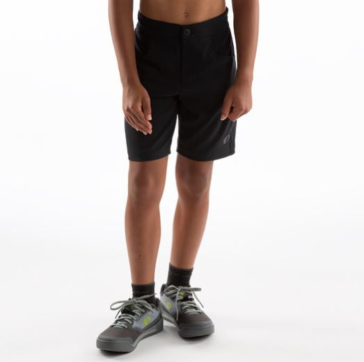 fietsbroek Canyon junior polyester zwart maat XL