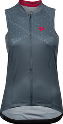 fietsshirt Attack dames polyester grijs maat XL