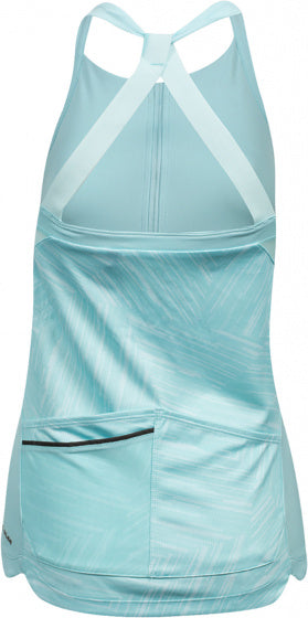 fietsshirt Attack dames polyester lichtblauw mt XL