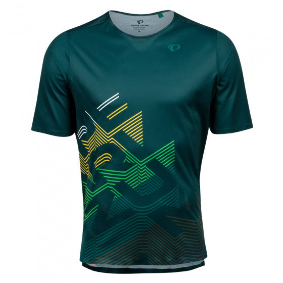 fietsshirt Launch heren polyester groen maat XL