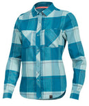 fietsshirt Rove dames polyester blauw/wit maat XS