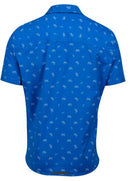 fietsshirt Rove heren polykatoen blauw maat XL
