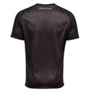 fietsshirt Summit heren polyester zwart/grijs maat S