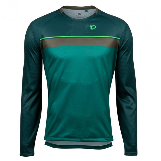 fietsshirt Summit heren polyester groen maat M