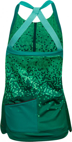 fietsshirt Attack dames polyester groen maat XXL