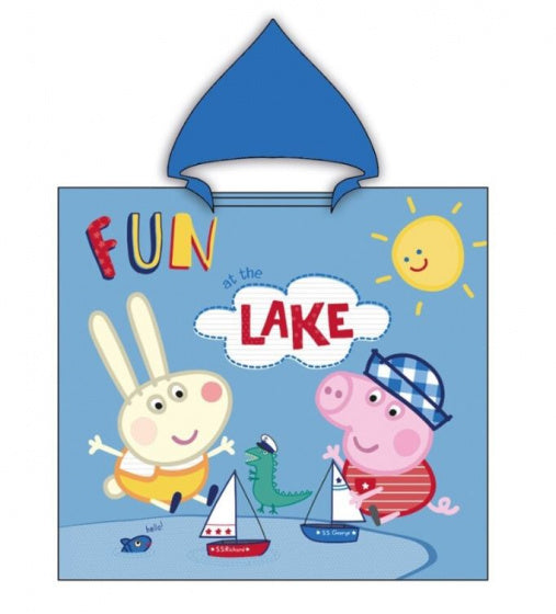 Peppa Pig Handdoek Poncho, 60x120cm