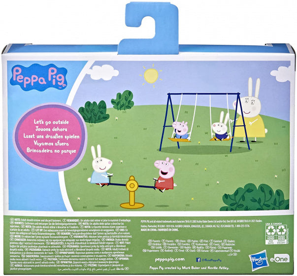 Peppa Pig Speelset Uitbreiding Speeltuin