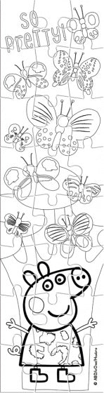 puzzel 2-in-1 junior 48 x 13 cm karton 24 stukjes