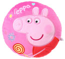 rond kussen Peppa Pig pluche meisjes roze 30 cm