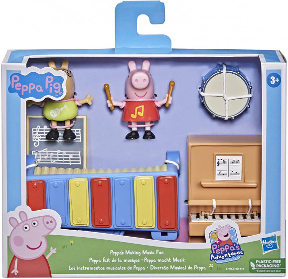 Hasbro Peppa Pig Speelset Uitbreiding Muziek