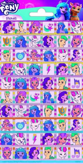 Stickervel My Little Pony