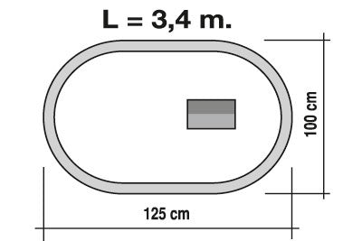 Startset batterij 301 Classic passagiers trein