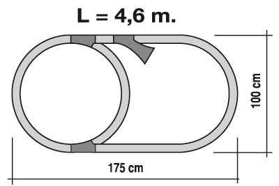 Startset batterij 505 Classic Talgo trein