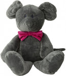 knuffel Muis 70 cm donkergrijs