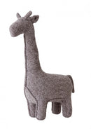 knuffelgiraf 55 cm grijs