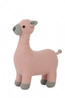 knuffelhert 38 cm roze