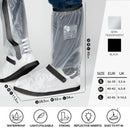 overschoenen Drip Drop polyester transparant maat M