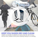 overschoenen Drip Drop polyester transparant maat M