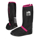 overschoenen Drip Drop polyester zwart/roze maat M