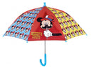paraplu Mickey Mouse 66 cm polyester rood