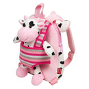 Reversible Backpack Connie Cow 1,6 liter roze