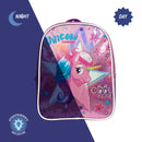 rugzak eenhoorn meisjes 31 cm roze