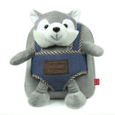 rugzak Husky 2,7 liter 26 cm polyester grijs