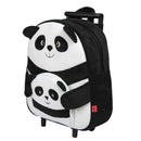 trolley rugzak Be My Friend Paul Panda 9,5 liter zwart