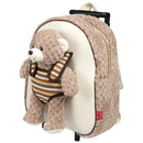 trolley rugzak Be My Friend Milly Bear 9,5 liter beige